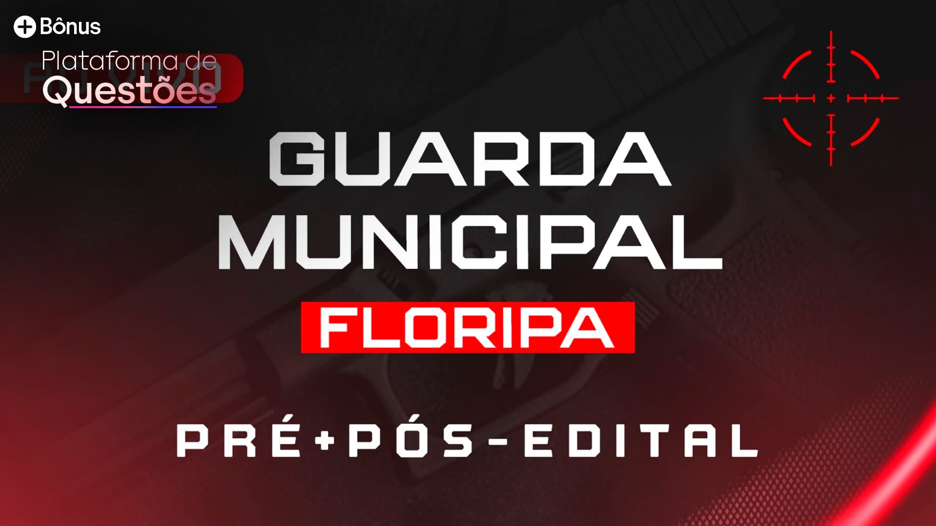 GM de Florianópolis | Pré + Pós-edital + Plataforma de Questões