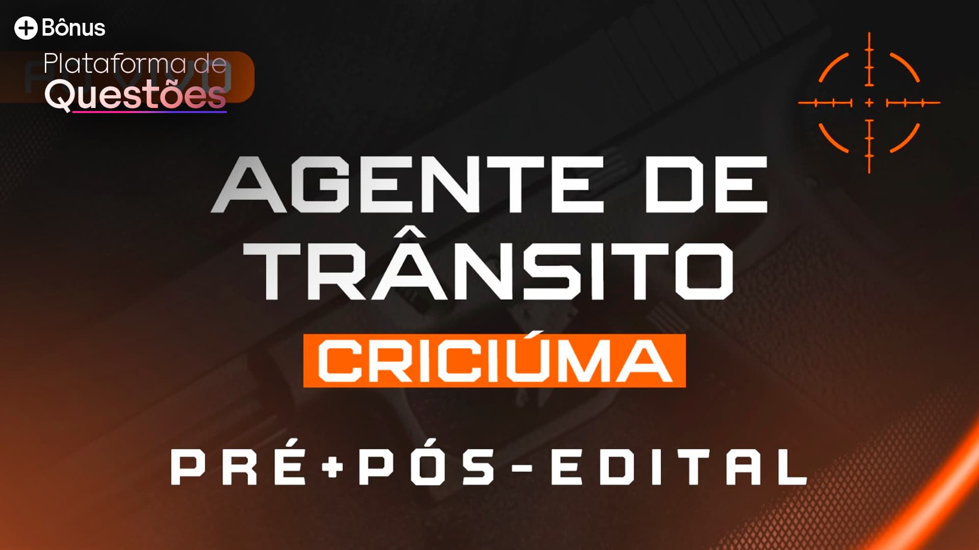 Agente de Trânsito Criciúma | Pré + Pós-edital + Plataforma de Questões