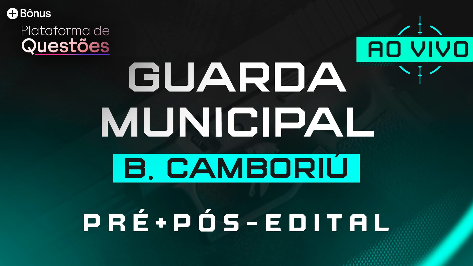 GM de Balneário Camboriú | Pré + Pós-edital + Plataforma de Questões