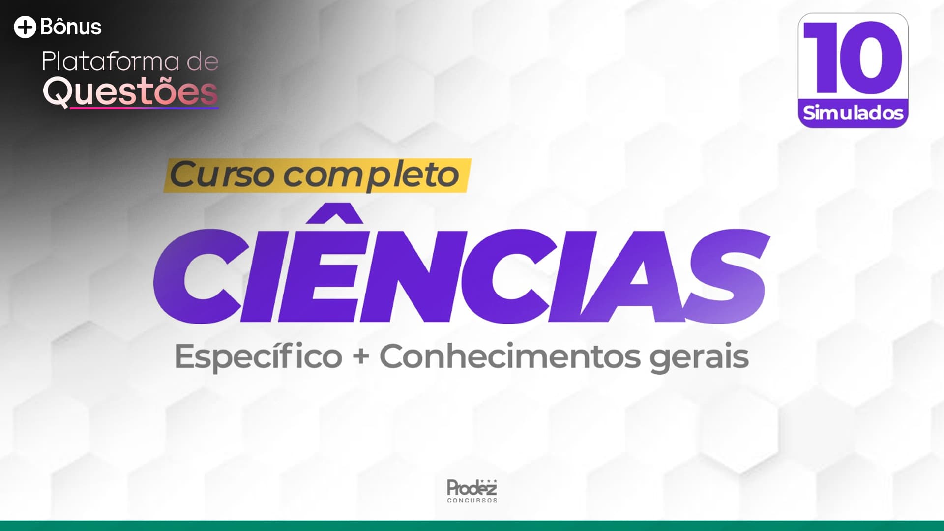 Ciências | Específica + Gerais (Concursos e ACTs SC) + Questões