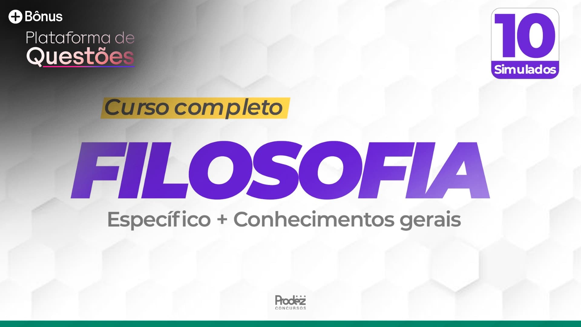Filosofia | Específica + Gerais (Concursos e ACTs SC) + Questões