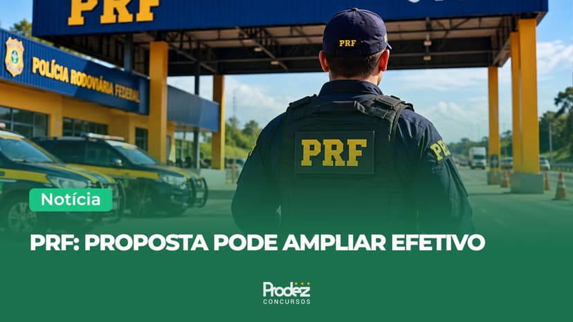 Concurso PRF: diretor-geral comenta ampliação do efetivo
