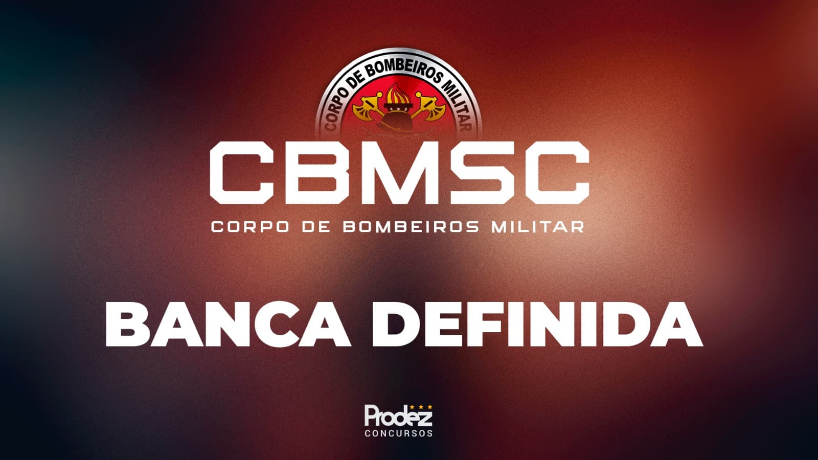 CBMSC Soldado | Banca Definida