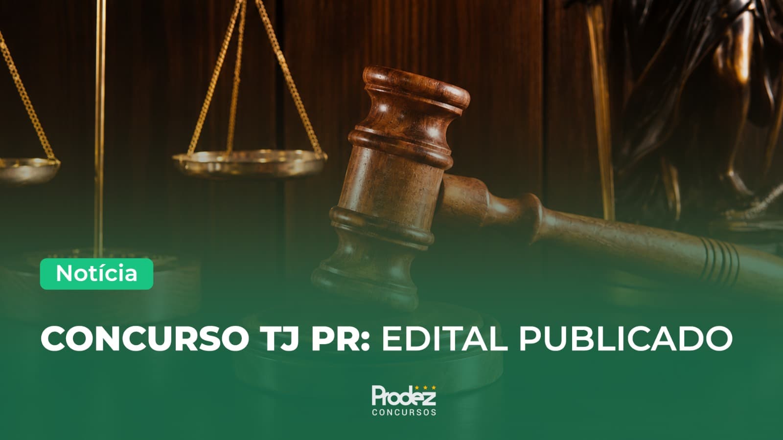 Concurso TJ PR: edital oferece salário de R$ 23 mil